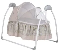 Электрокачели-колыбель Pituso Camellia Beige star Звездочка