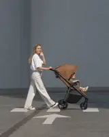 Прогулочная коляска CARRELLO Bravo PU Metal Grey Арт 8512PU