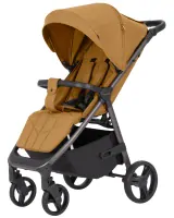 Прогулочная коляска CARRELLO Bravo PU Metal Grey Арт 8512PU