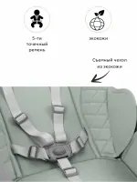 Детский стульчик для кормления Baby Tilly Junior Light Grey Арт 671