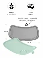 Детский стульчик для кормления Baby Tilly Junior Light Grey Арт 671