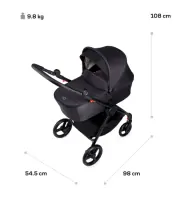 Коляска 2 в 1 Anex iQ Premium Pure Арт iQ-07