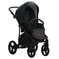 Коляска 2в1 Bebetto BRESSO ONYX Арт 01 Т.зеленый