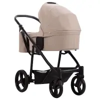 Коляска 2в1 Bebetto EXPLORER PRO  Арт 06 Св.бежевая кожа