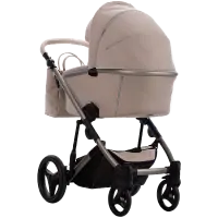 Коляска 2 в 1 Bebetto LOREN SAND Арт 01 Св.бежевая кожа