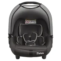 Автокресло Zlatek COLIBRI LUX, гр. 0+ 0-13кг Арт светло-серый