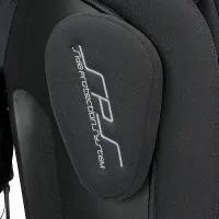 Автокресло INDIGO SMART+ Isofix, капюшон, подножка, 0+1+2+3 0-36 кг Арт черный