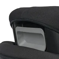 Автокресло INDIGO SMART+ Isofix, капюшон, подножка, 0+1+2+3 0-36 кг Арт черный