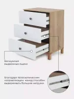 Комод пеленальный Rant Bamboo Cloud white Арт 102
