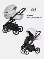 Коляска 2 в 1 Riko Basic Montana серый Арт 03