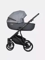 Коляска 3 в 1 Riko Basic Montana X Plus Graphite Арт 40