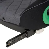Автокресло-бустер Indigo QuickFix ISOFIX серый-черный