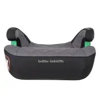 Автокресло-бустер Indigo QuickFix ISOFIX серый-черный