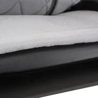 Автокресло-бустер Indigo QuickFix ISOFIX серый-черный