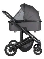 Коляска 2 в 1 Farfello Solo Duo Comfort графитовый
