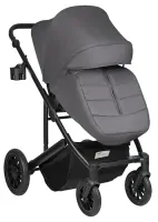 Коляска 2 в 1 Farfello Solo Duo Comfort графитовый