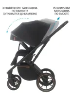Коляска 2 в 1 Sevillababy Eletta Night Black