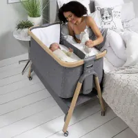 Колыбель Tutti Bambini CoZee Oak / Charcoal