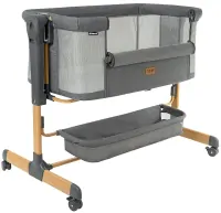 Колыбель Pituso Flora OD-B12 Dark Grey