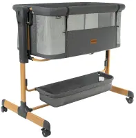 Колыбель Pituso Flora OD-B12 Dark Grey