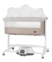 Приставная кроватка Carrello Bloom 3 в 1 Anchor Grey