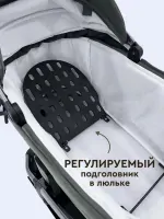 Коляска 3 в 1 Luxmom 888X Серый