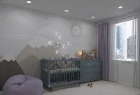 Комод Lillaland Wood Anna 3 ящика серый
