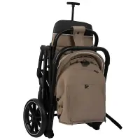 Детская прогулочная коляска Indigo Delta Plus бежевый