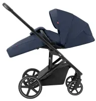 Коляска 3 в 1 CARRELLO Alfa 2026 Denim Blue + Автокресло Nova