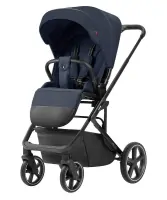 Коляска 3 в 1 CARRELLO Alfa 2026 Denim Blue + Автокресло Nova