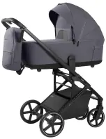 Коляска 3 в 1 CARRELLO Alfa 2026 Fashion Grey + Автокресло Vega
