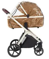 Коляска 3 в 1 CARRELLO Vector Coral Beige + Автокресло Vega