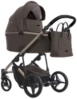 Коляска 3 в 1 Bebetto Loren Sand 03 бежевый + Автокресло Avionaut Cosmo