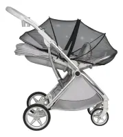 Коляска прогулочная Farfello Fest Lux Light Grey
