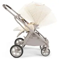 Прогулочная коляска Happy Baby Luna 360 beige flowers