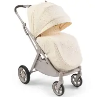 Прогулочная коляска Happy Baby Luna 360 beige flowers