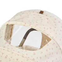 Прогулочная коляска Happy Baby Luna 360 beige flowers