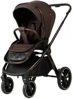 Коляска 2 в 1 Adamex Spark SE 13-Шоколад