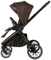 Коляска 2 в 1 Adamex Spark SE 13-Шоколад