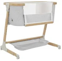 Приставная колыбель Carrello Prima Plus Cloud Grey Арт 16504