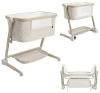 Приставная колыбель Carrello Salsa Cremio Beige Арт 16507