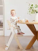 Стульчик для кормления Happy Baby Calmy молочный