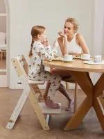 Стульчик для кормления Happy Baby Calmy молочный