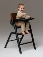 Стульчик для кормления Happy Baby Charley Dark Wood