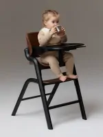 Стульчик для кормления Happy Baby Charley Dark Wood