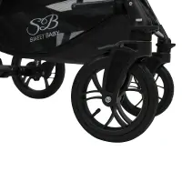 Коляска 2 в 1 Sweet Baby Vita Black New Арт 426742
