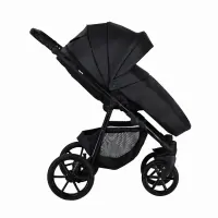 Коляска 2 в 1 Pituso Tossa Кожа/Black