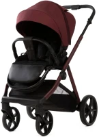 Коляска 2 в 1 Adamex Sigma Natura SI-18-RUBY (РУБИНОВЫЙ)