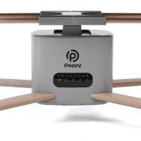 Приставная кроватка Peppy Sonno 2.0 (Grey) серый