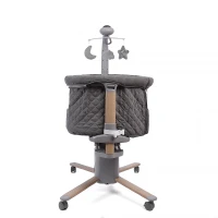 Приставная кроватка Peppy Sonno 2.0 (Grey) серый
